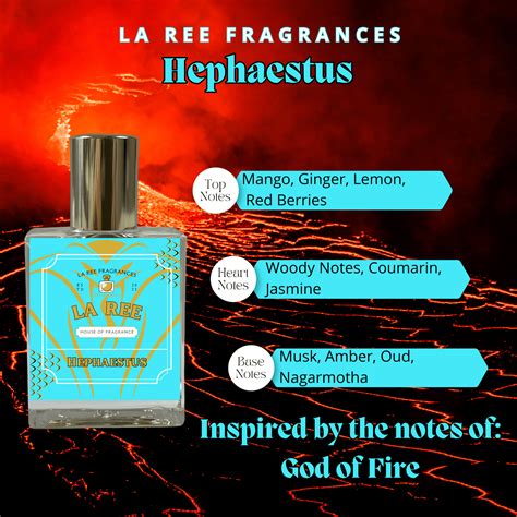 la ree hephaestus perfume|la ree fragrances hephaestus.